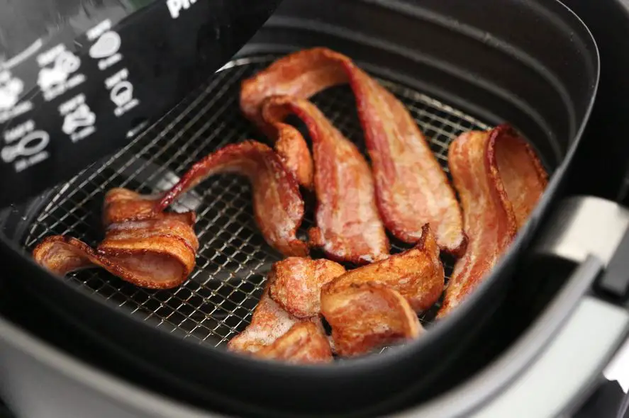 bacon in air fryer