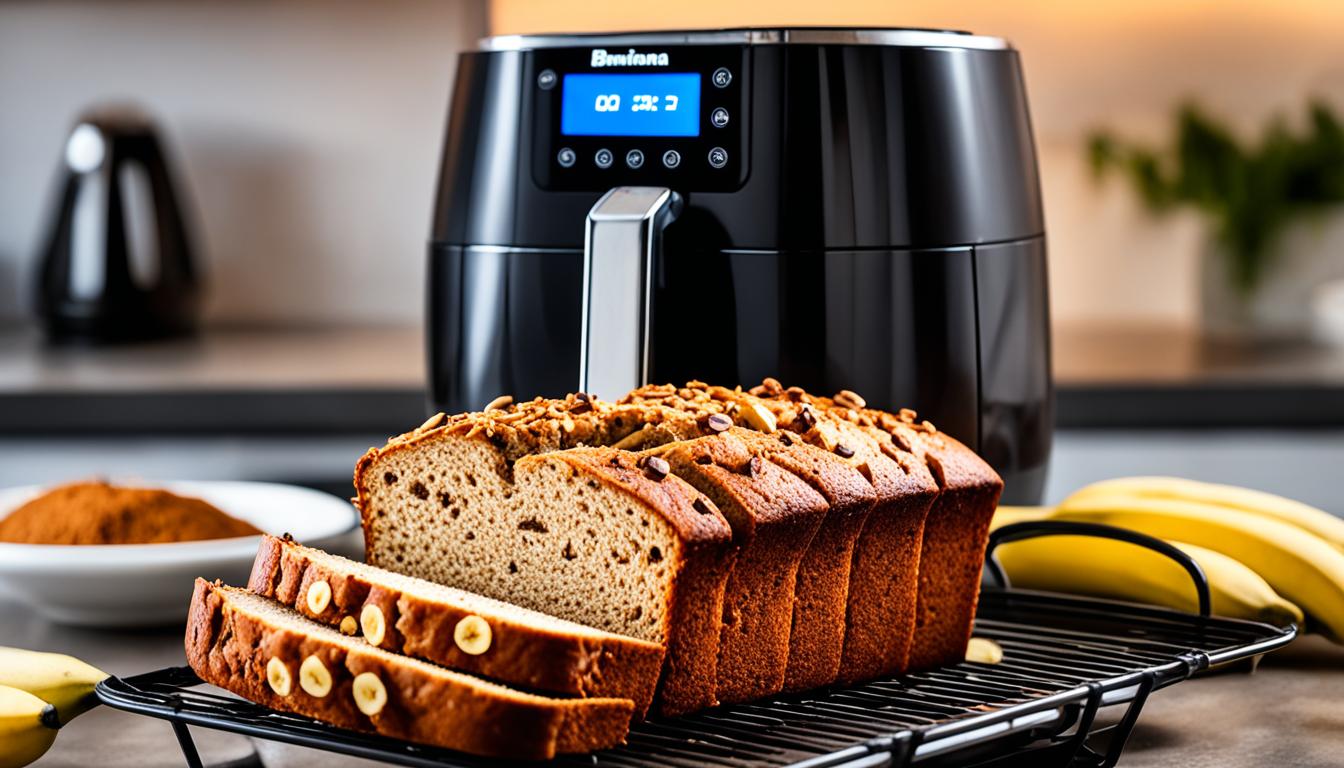 air fryer banana bread