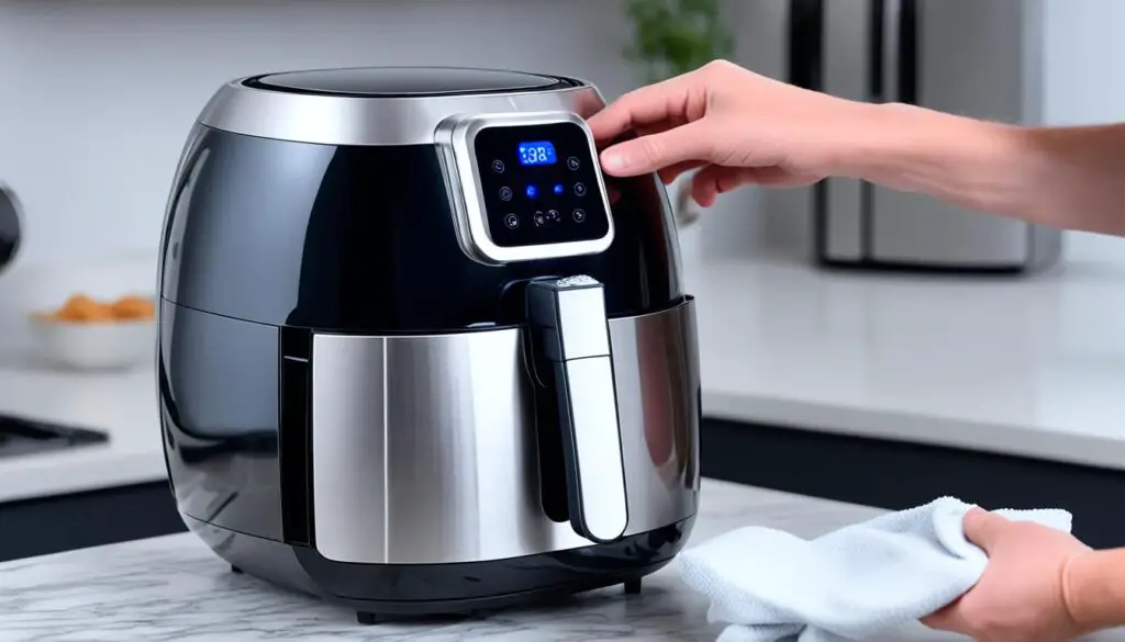 cleaning your air fryer