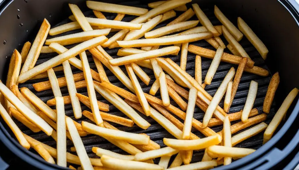 frozen fries in air fryer