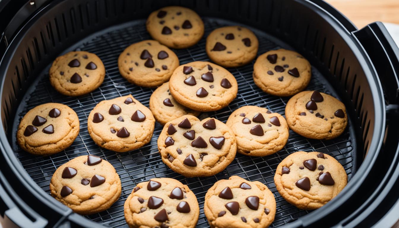 Air Fryer Chocolate Chip Cookies