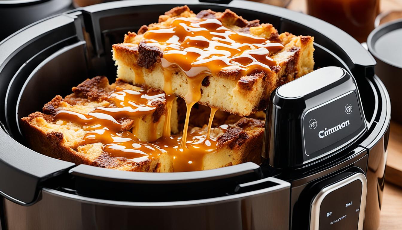 Bread Pudding with Air Fryer