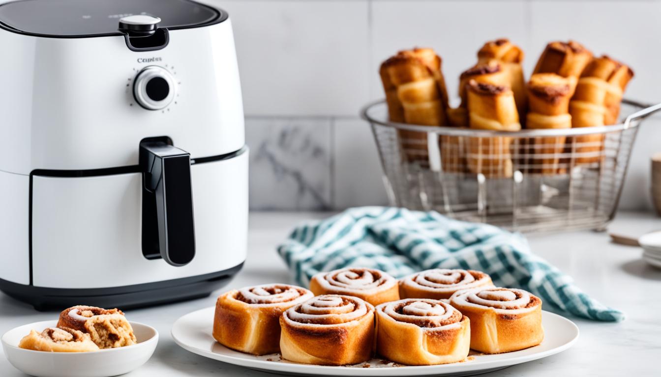 Cinnamon Rolls with Air Fryer