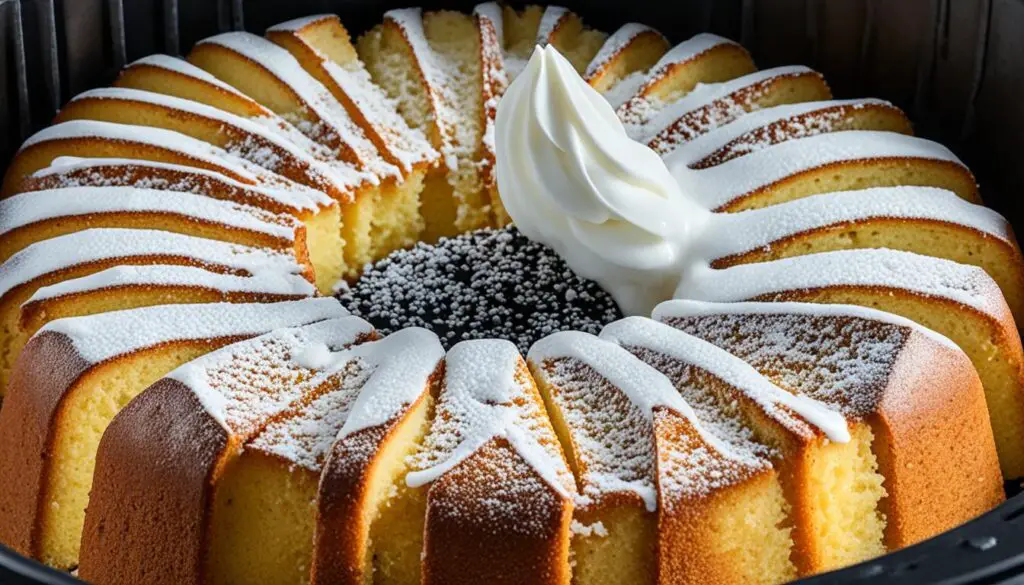 Pound Cake with Air Fryer