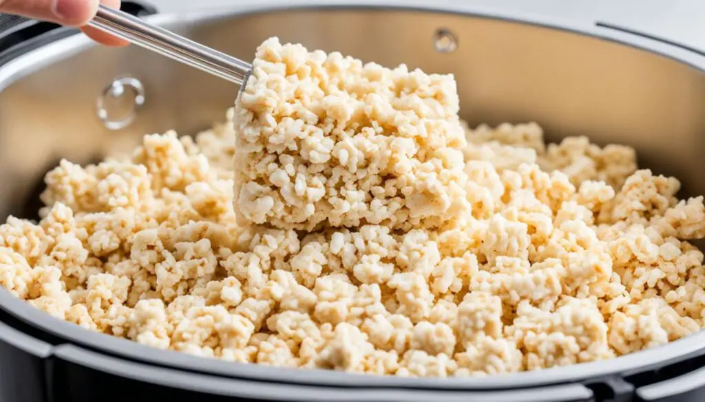 Rice Krispie Treats with Air Fryer