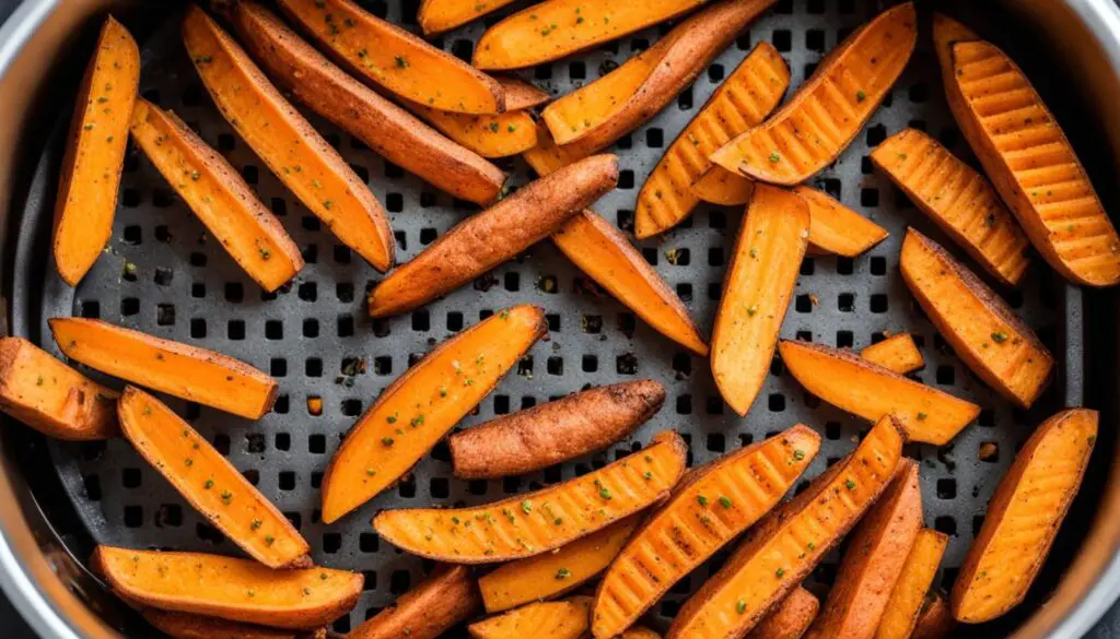 air fryer sweet potato fries