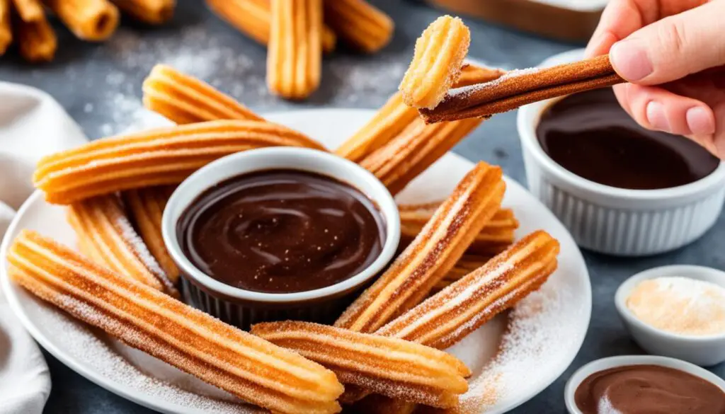 crispy air fryer churros