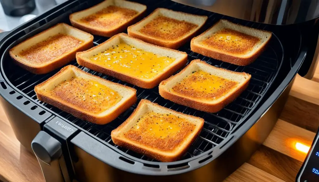 texas toast in air fryer