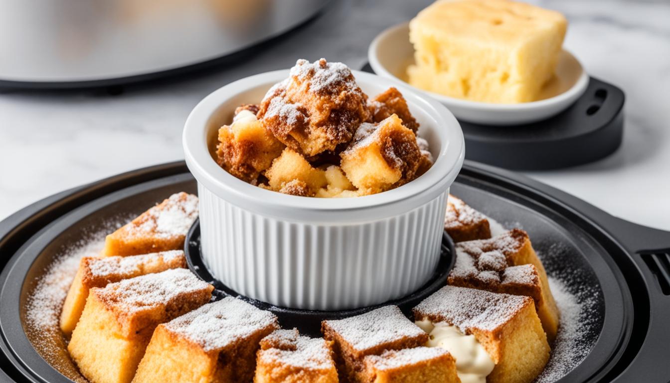 Air Fryer Bread Pudding