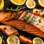 Coho Salmon in Air Fryer