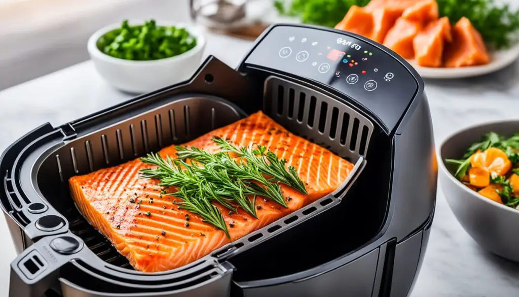 air fryer salmon