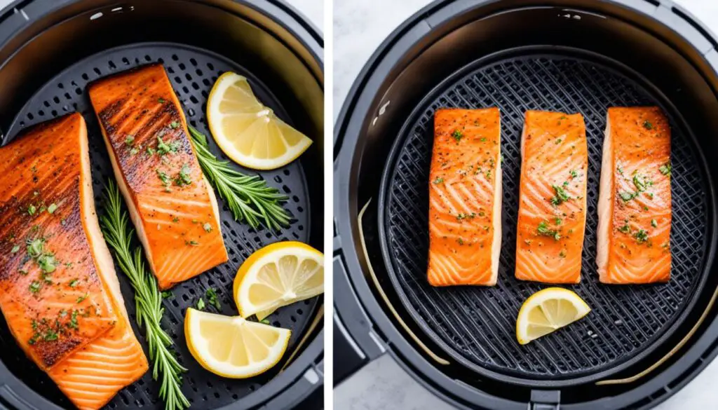 air fryer salmon