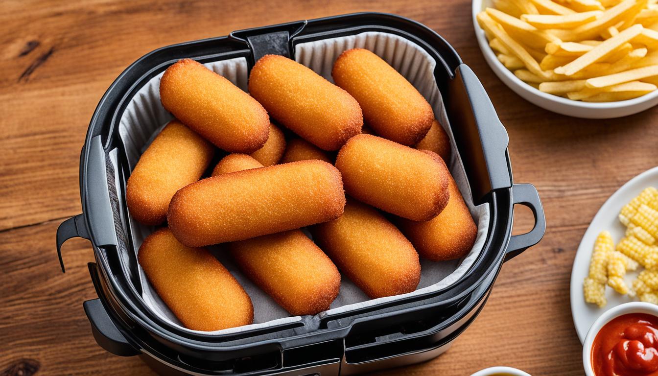 mini corn dogs in air fryer