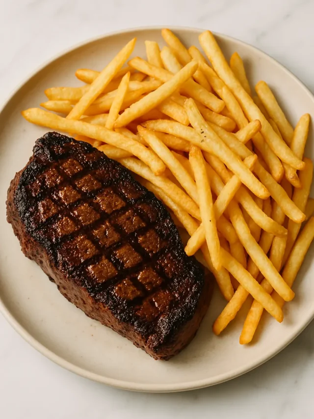 Air Fryer Steak Frites