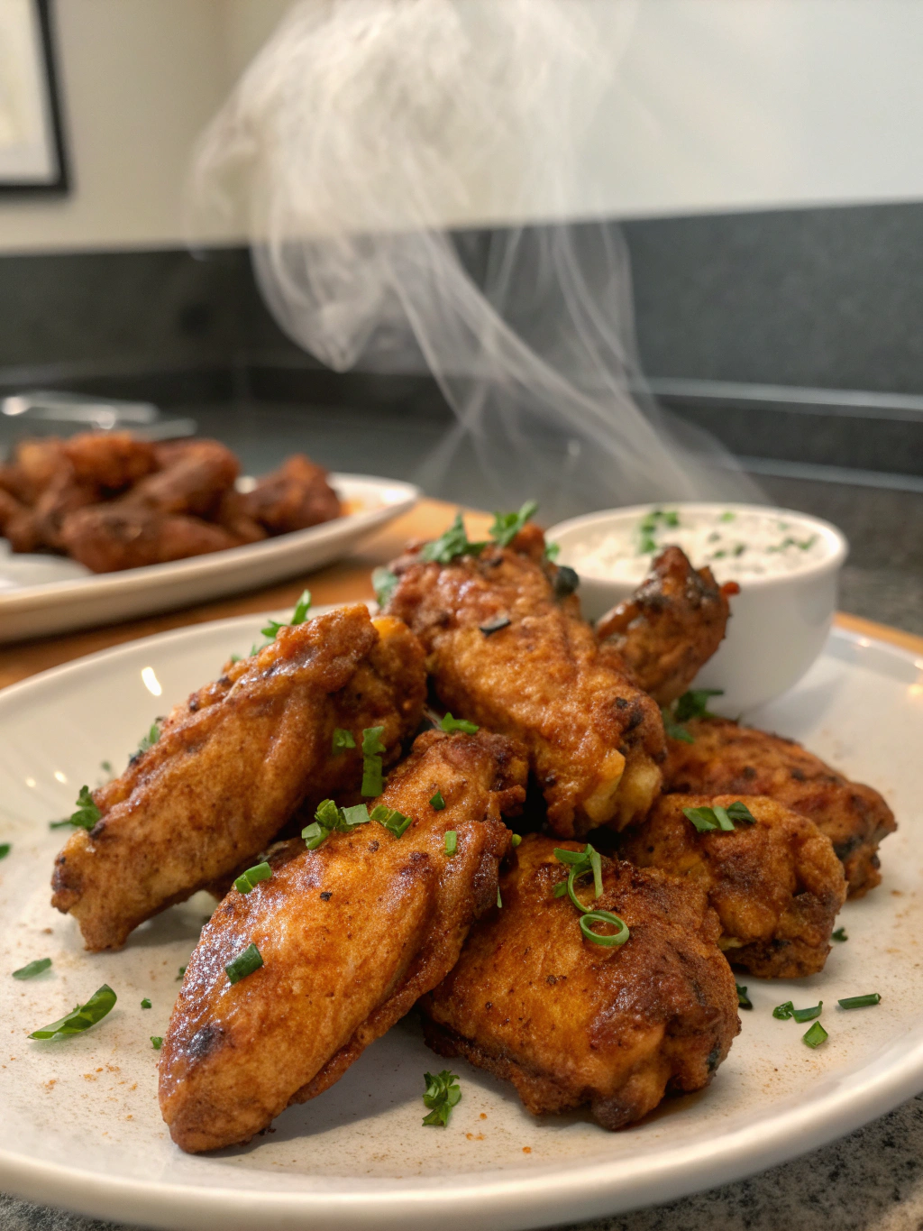 air fryer hot chicken wings